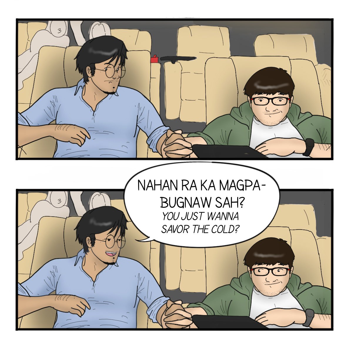 acoupleseries's tweet photo. Movie credits huh… this isn’t a Marvel movie 😅

#acoupleseries #bisayabl #bl #bisayacomics #moviecredits https://t.co/2YU7eHhkVv