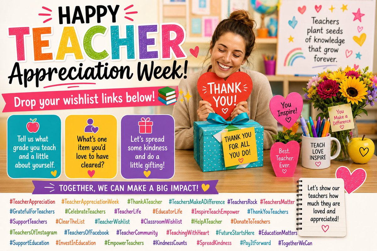ClearTheList – Helping Teachers Clear Their List tweet media