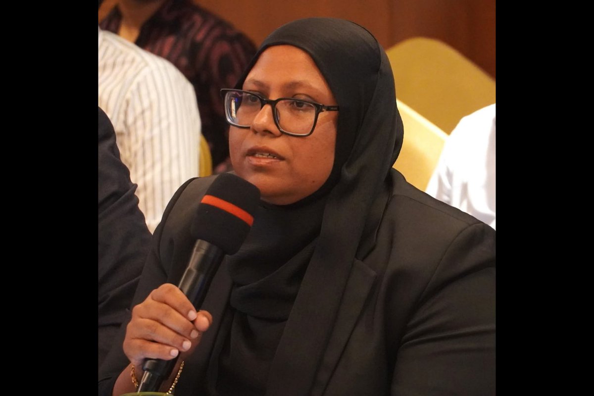 npmmaldives's tweet photo. Director General of the NPM, Ameera Naeem, delivered a session on the National Preventive Mechanism as a legal accountability tool: lessons from the Maldives on... https://t.co/e17zvdKDPi