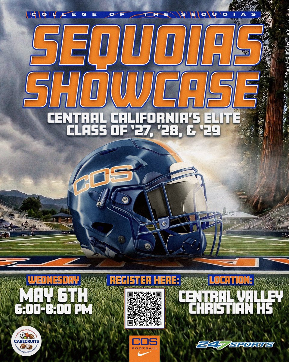 I will be attending the COS Showcase tomorrow night! Thank you to <a href="/coach_Boles/">Coach Boles!</a> for the invite and amazing phone call!