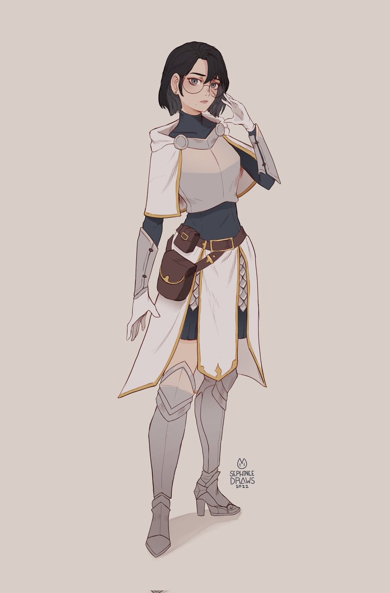 SephineeDraws's tweet photo. Some DnD characters. Commissions are open! https://t.co/um3cr1JWvz
