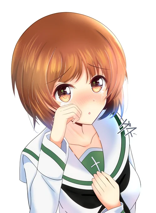 良いネタが浮かばなかったので昔描いた西住殿の喜怒哀楽を載せておきます(⁠*⁠'⁠ω⁠`⁠*⁠) #ゴールデンウィークSNS展覧会2026