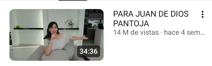 X: ¿Por qué habla Juan, si no es su familia? 

La Steff: