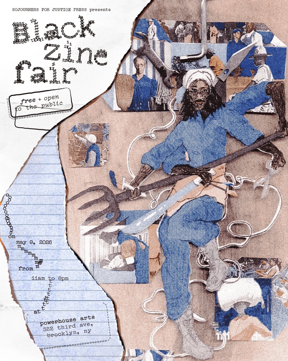 fanzines's tweet photo. Black Zine Fair returns to NYC on May 9th, 2026 (11am-6pm): https://t.co/9UhbZiXW4f

The fair features 100+ tablers, 10 workshops, a reading room curated by writer/educator Kameelah Janan Rasheed, a take-a-zine-leave-a-zine station, a zine-making station &amp; more!

Spread the word! https://t.co/M9ovO8qYmB