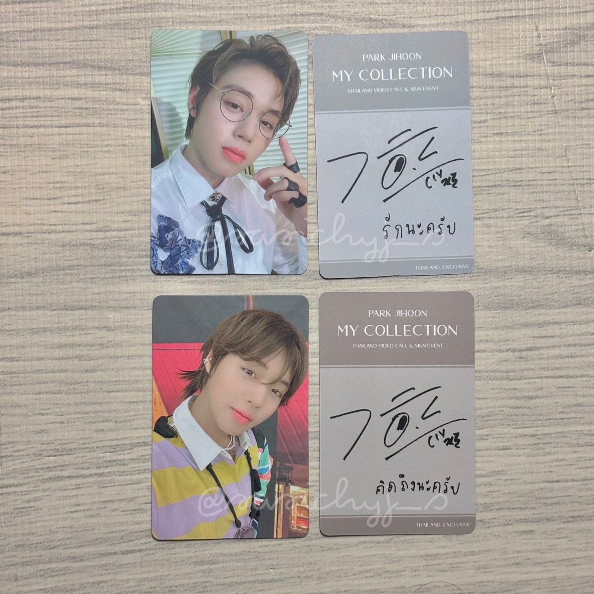พร้อมส่ง / wts
การ์ดเบเนฟิตไซน์ไทย
- ใบละ90
📮ค่าส่ง30 💌2ใบส่งฟรี
#ตลาดนัดพัคจีฮุน #ตลาดนัดmay #ตลาดนัดparkjihoon