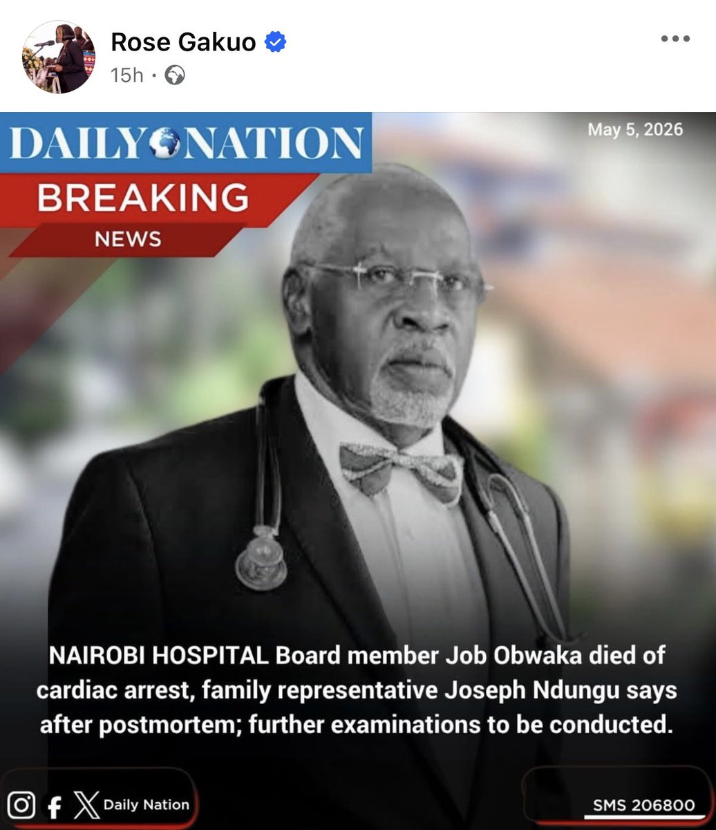 Francis Gaitho tweet media
