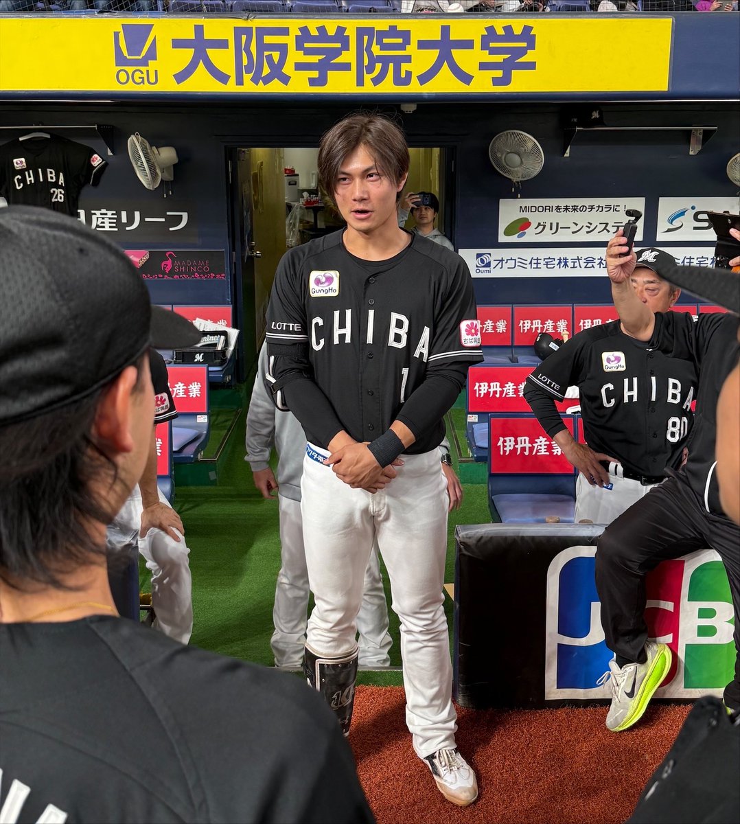 千葉ロッテマリーンズ 広報室 tweet media