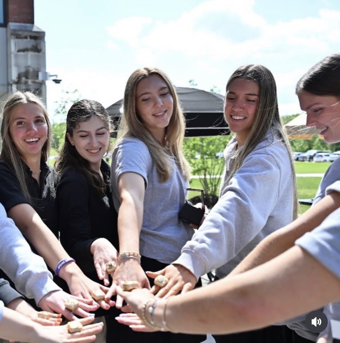 MarisVb4's tweet photo. Our Washington Catholic Athletic Conference (WCAC) championship rings arrived and we celebrated with a Ring Day! 💍🎉 Go PVI Panthers! 🐾💛🖤 https://t.co/KEwyGh5KKQ