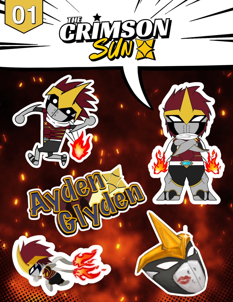 Ayden Glyden 🔥🦸🏽♂️ Sentai Vtuber tweet media