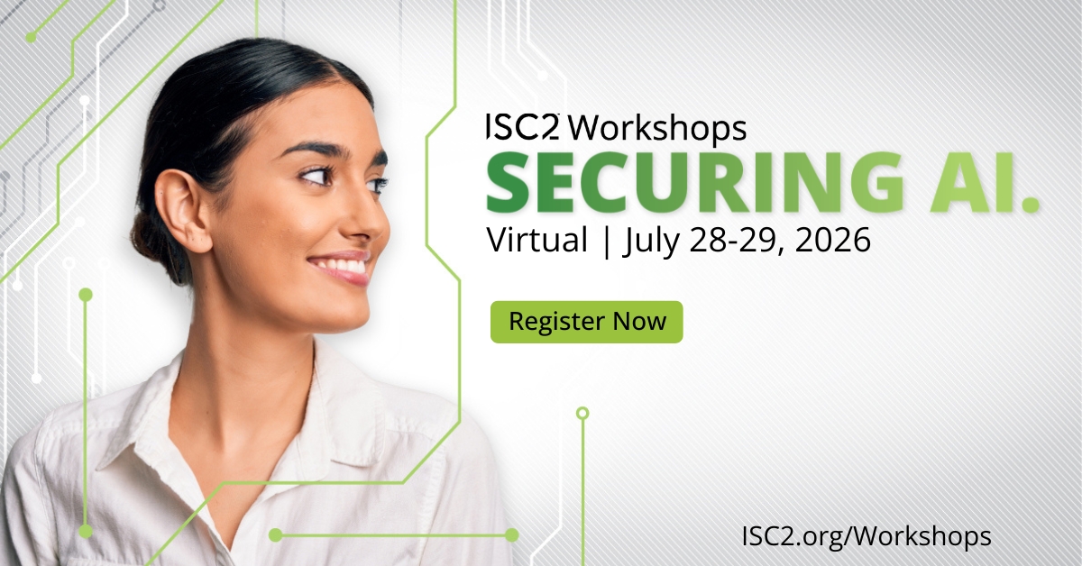 AI is transforming security—are you ready? Join the virtual ISC2 Securing AI Workshop, July 28-29 in the APAC time zone. Earn 10 CPE credits! web.cvent.com/event/636324a1…

#AISecurity #Cybersecurity