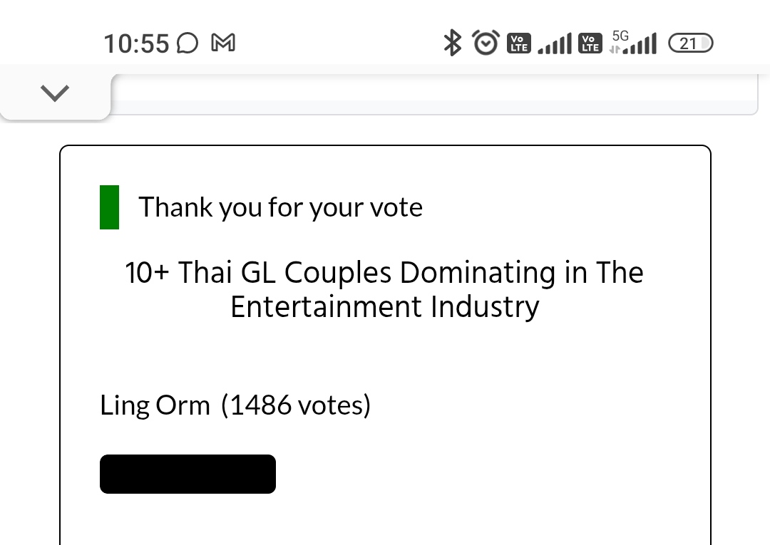 ทุกคนเก่งมากค่ะ ขึ้นมาที่ 1 แล้ว 😭😭
โหวตรักษาอันดับไว้นะคะ อย่าให้โดนแซงได้ ✌️💪

- ทุก 10 นาที
awards.komchadluek.net/KA8

- ทุก 10 นาที
thaiupdate.info/thai-gl-couple…

- ทุก 1 ชั่วโมง
starthaistudio.com/votes

มี 4 หมวด กดได้หมวดละ 3 ครั้ง 

#LingOrm #หลิงออม
