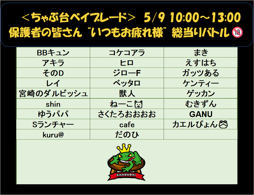 ちゃぶ台ベイブレード公式 tweet media