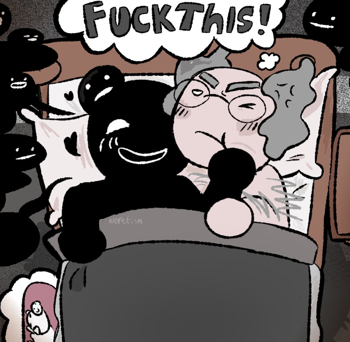 rosseslovergirl's tweet photo. Sleepovers suck
#mewgenics #mewgenicsart https://t.co/q2z7TrWOr3