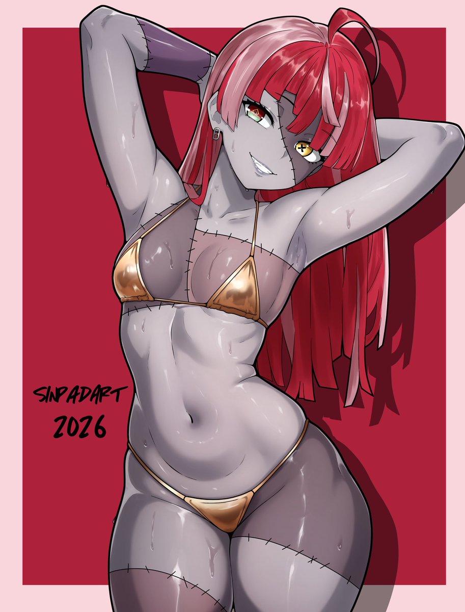 Zombikini 🧟‍♀️‼️ #graveyART