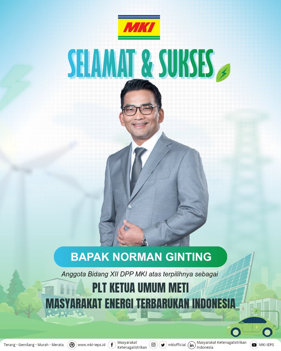 Masyarakat Ketenagalistrikan Indonesia tweet media