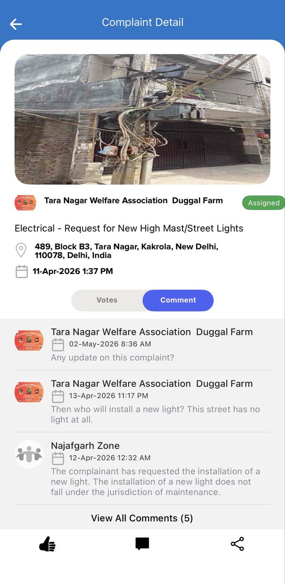 Tara Nagar Welfare Association - Duggal Farm tweet media
