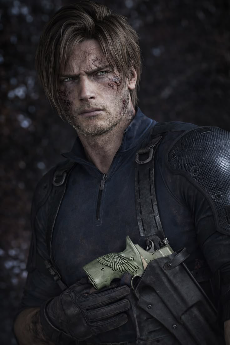 His eyes are so goddamn beautiful 😩 I literally cannot get enough of his eyes. Like....I'm lowkey thinking of getting them tatted on me. #LeonKennedy