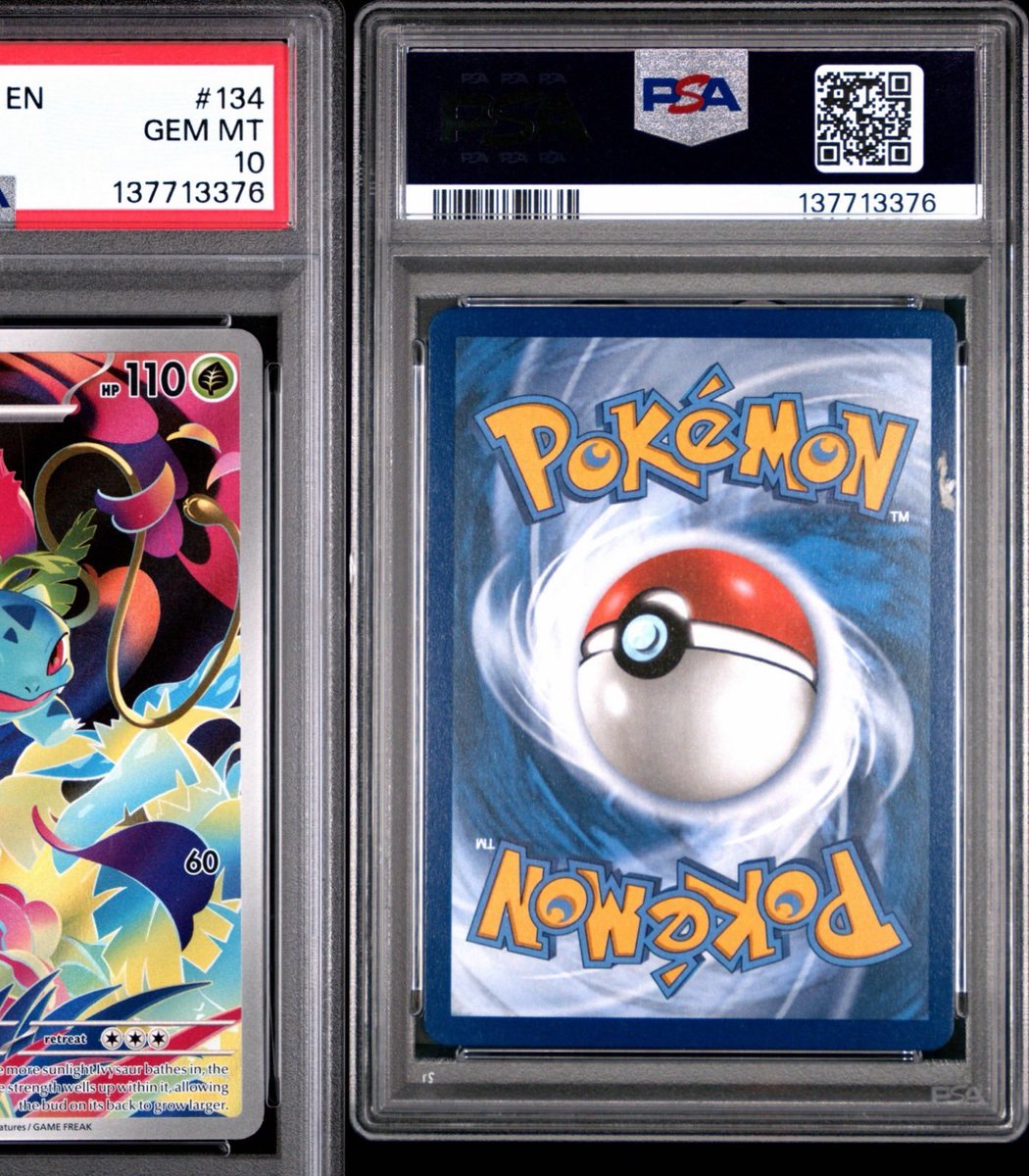🚨 海外ポケカニュース PSA10で戻ってきたスラブに 異物が混入している