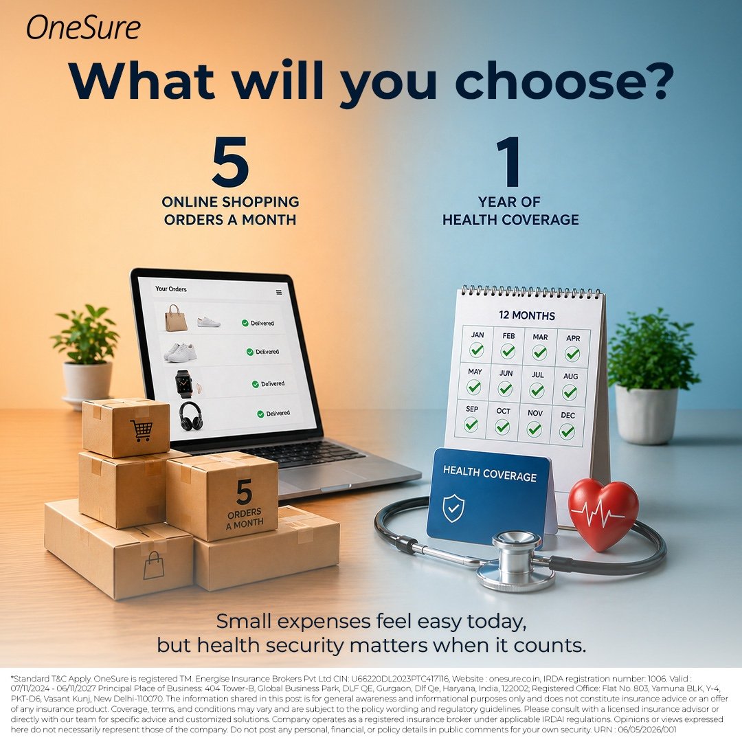 OneSureOfficial's tweet photo. Small expenses often feel manageable in the moment, but they can add up over time. While lifestyle choices are important, prioritizing health security ensures you are prepared for the unexpected.

#HealthInsurance #OneSure https://t.co/0jzZxrJXbl