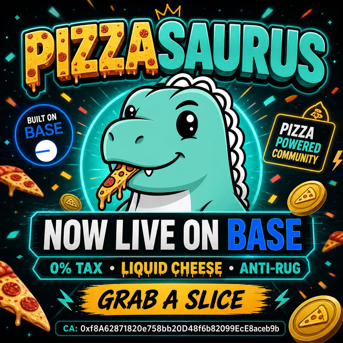 Pizzasaurus tweet media