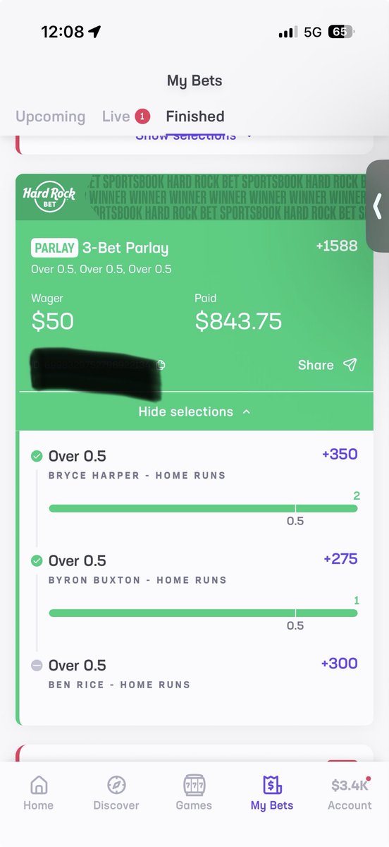 bis_1k's tweet photo. @PropFinderApp y’all really been clutching up! are people on here gonna come join the cord now or nah? That’s 5500 from me since Friday 🫪 #Gambling𝕏 #mlb @HardRockBet run me my money thank ya @NUMBERSANDBETS https://t.co/AJeavXvVUq
