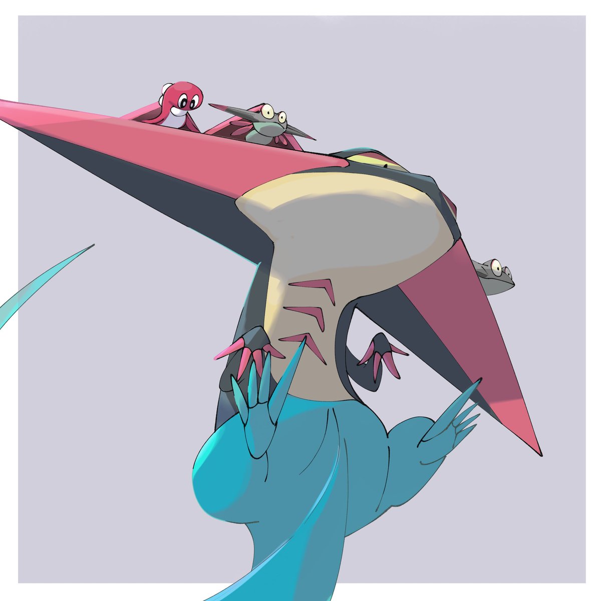 negi_tamaRaven5's tweet photo. 🍣✈️
#pokemon https://t.co/nlkElvYFTc