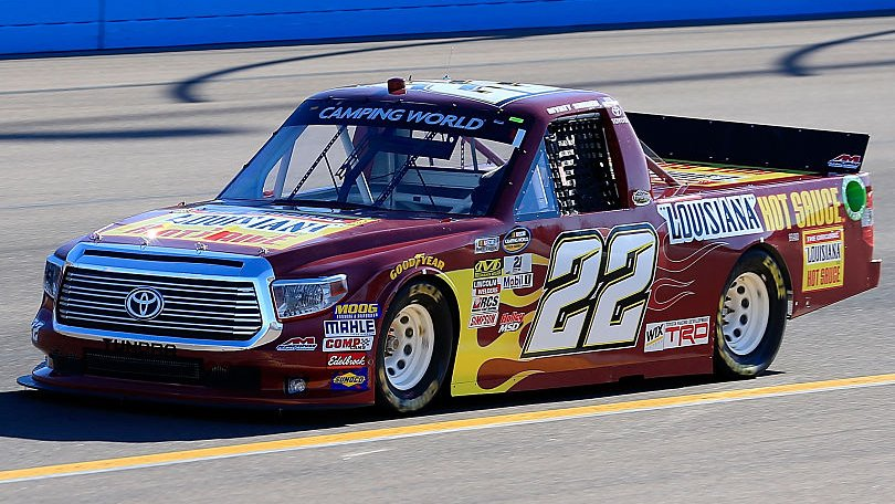 NascarPaint's tweet photo. Myatt Snider - The Original Louisiana Hot Sauce (Toyota)

2016 Lucas Oil 150 (Phoenix International Raceway) #NASCAR https://t.co/hbiZUY1r4j