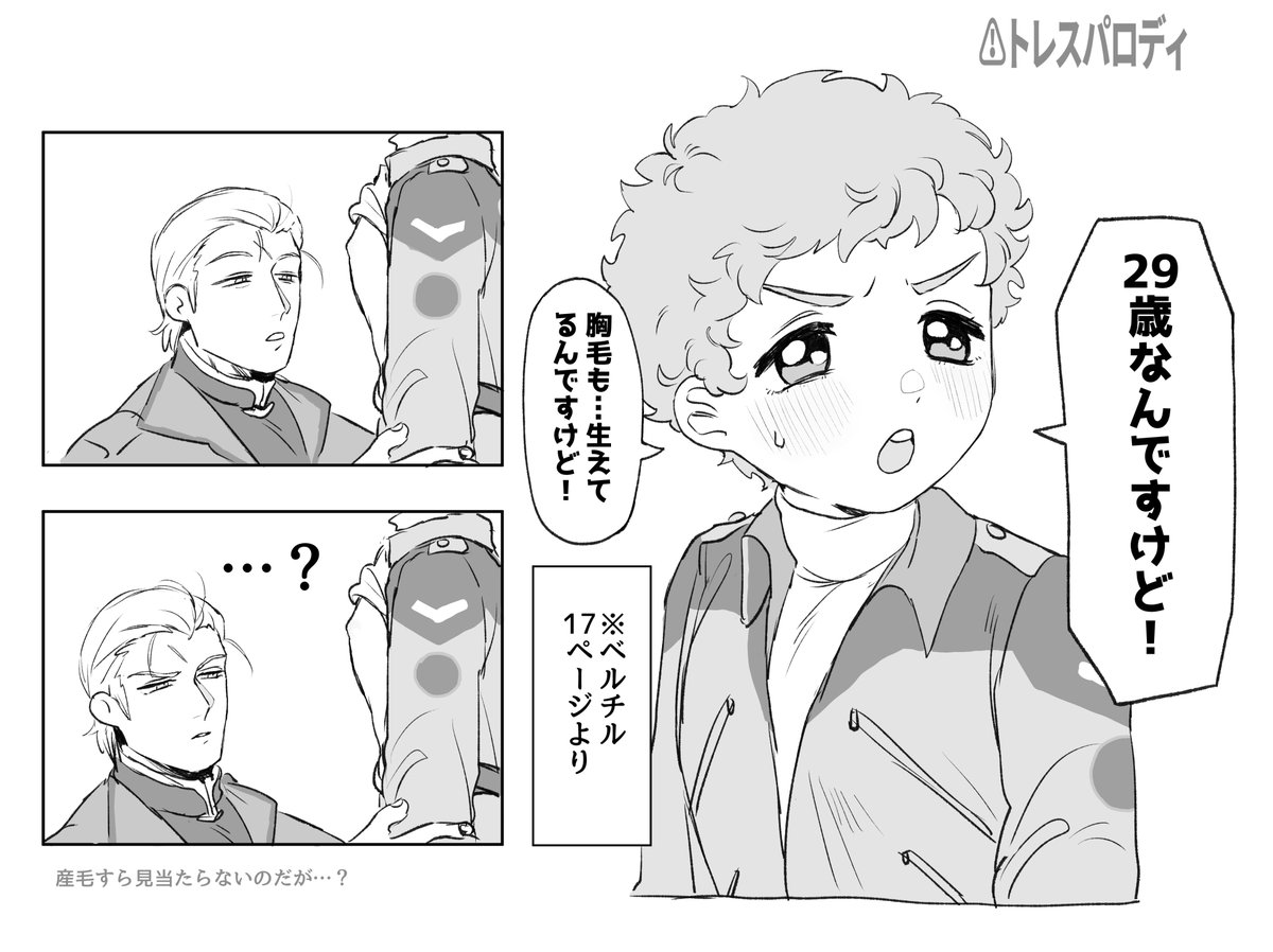 シャアム

胸毛