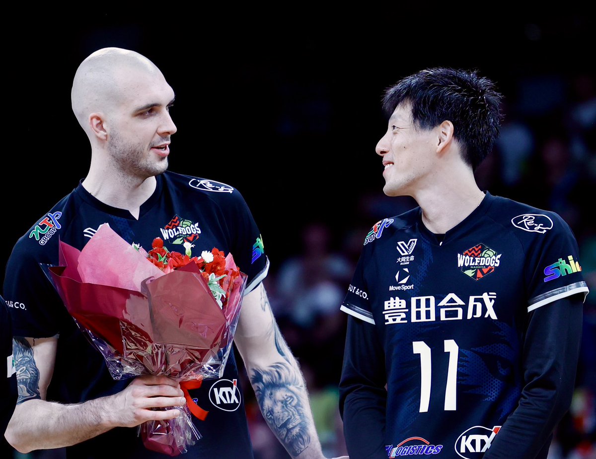 3Rainbow14's tweet photo. 🗓️2026.05.02
📍エントリオ

のるび×でんださん💐☺️

#傳田亮太 選手
#ノルベルト・フベル 選手
#ウルフドッグス名古屋 https://t.co/GGjm9ZiZxL
