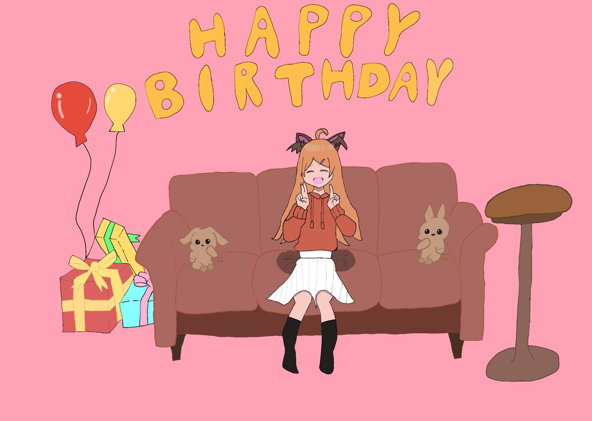 nekoneco0's tweet photo. 🎉Happy Birthday🎉
おめでとう！🥳
#ふらーと https://t.co/vJd7GPdQmT