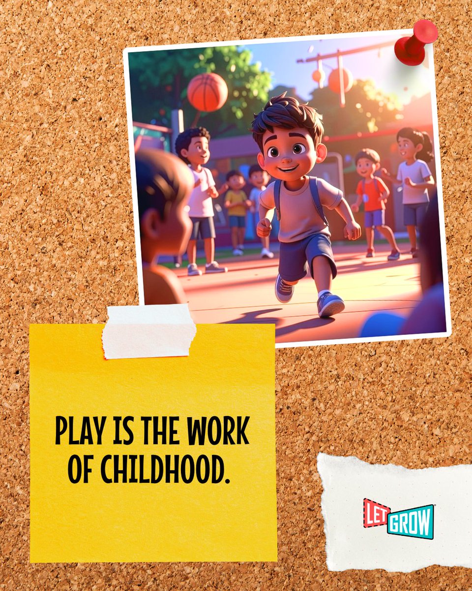 LetGrowOrg's tweet photo. Let Grow Play Club gives kids the freedom to do what they rarely get enough of anymore: run, explore, invent games, solve problems, make friends across ages, and play without adults directing every move.

Give kids the freedom to play, connect, and grow https://t.co/dW1ByRm5Ao https://t.co/LaZhZ3BBYQ