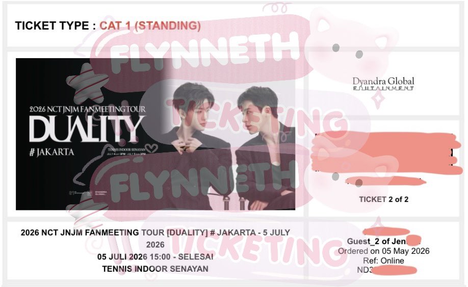 Flynneth Ticketing tweet media