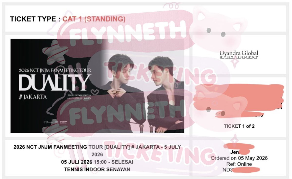 Flynneth Ticketing tweet media