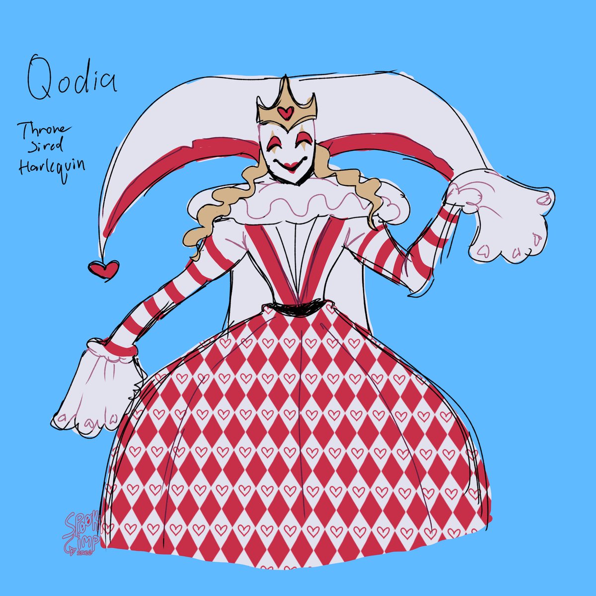 In my universe, clowns can breed with other humanoids to make subjects of clowns! Such as Harlequins, they’re children of a clown and a high ranking angel, and there’s only 5 left in the entire world