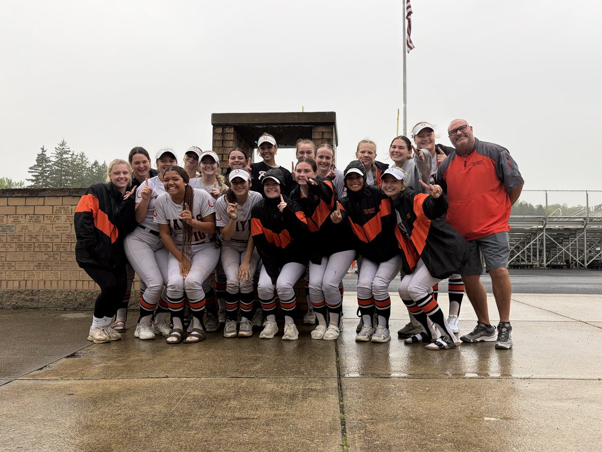 HayesHighSchool's tweet photo. It’s official! The Pacer softball team is OCC Champs for the FOURTH consecutive year! Great job Lady Pacers! https://t.co/gLYsy8t6HP