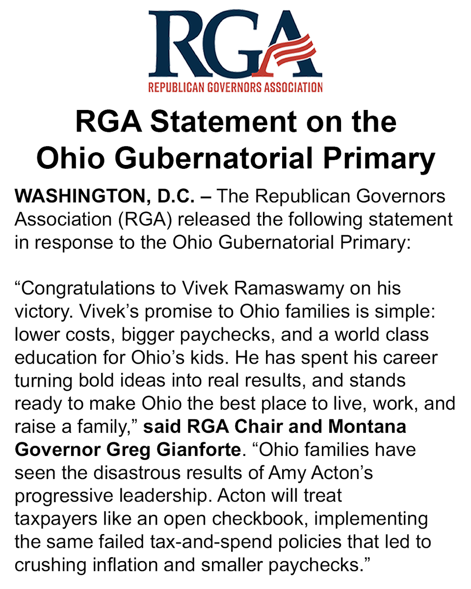 The RGA tweet media