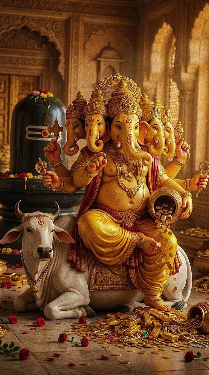 🦋 ⃝💗❀#गणपति_बप्पा_मोरया❀ ⃝🦋 ⃝💗

जब पांच मुखी गणेश जी का पहरा हो, तो विघ्न भी रास्ता बदल लेते हैं! 🚩

पांच मुख, पांच शक्तियां, और अपार आशीर्वाद,
पंचमुखी गणेश जी के चरणों में है सारा संसार।
जो भी मांगे सच्चे मन से, उसे मिले खुशियों का भंडार!

🙏🌺#ॐ_पंचमुखी_गणेशाय_नमः🌺🙏