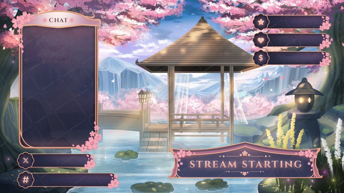 vtuberpremades's tweet photo. Currently working on a new UI for our backgrounds (sneak peek attached– releasing soon!)🌸 https://t.co/5mlrdx1FNz