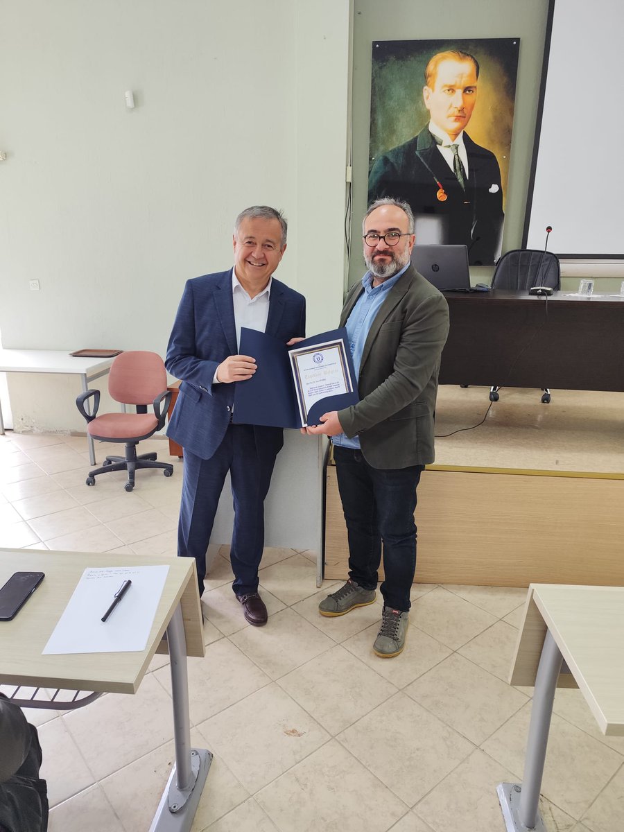 ADUTourism's tweet photo. Turizm alanının öncü araştırmacılarından Prof. Dr. Fevzi Okumuş (University of South Carolina) iki farklı sunum gerçekleştirmek üzere 4 ve 5 Mayıs 2026 tarihlerinde fakültemizi ziyaret etti. https://t.co/jdXi8D8r0K