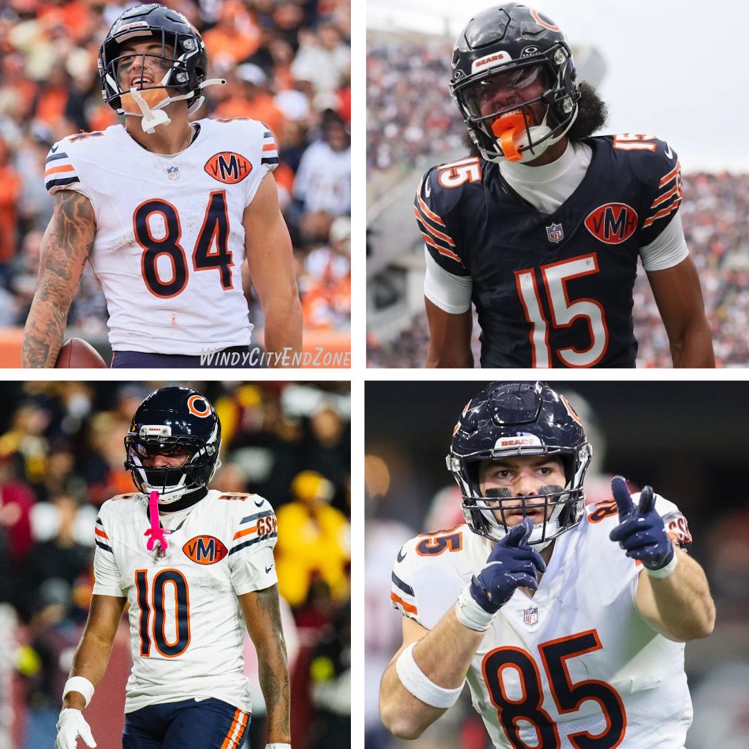 WCEZdotfootball's tweet image. 🎙️ Who finishes 2026 as the #Bears leading receiver? 📈
🔘 Rome Odunze
🔘 Luther Burden III
🔘 Colston Loveland
🔘 Cole Kmet
🔘 Someone else? Drop your picks👇 #WindyCityEndZone #DaBears