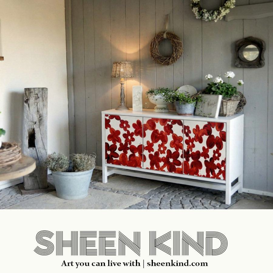 sheenltd's tweet image. Lush #handpainted red #florals #bloom across a crisp white background, this #sideboard blends #artistry, #craftsmanship, and modern elegance. 
cutt.ly/RtZGQTmD
.
.
#Buffet #Cabinet #Countrystyle #CottageStyle #FurnitureDesign #StorageWithStyle #ArtYouCanLiveWith #SheenKind