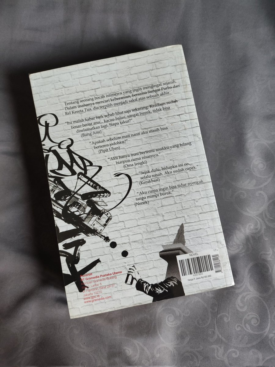 ft_ngrh's tweet image. Cr. Ular Tangga
karya Anindita S. Thayf

📄 736 halaman
🇮🇩 Bahasa Indonesia
📍Adult Fiction
🏢 Gramedia Pustaka Utama

#booktwt