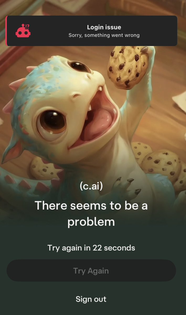 Mrs_Leclerc_06's tweet photo. Of course, there’s a problem. 

#characterai https://t.co/PLFjRRfwjL
