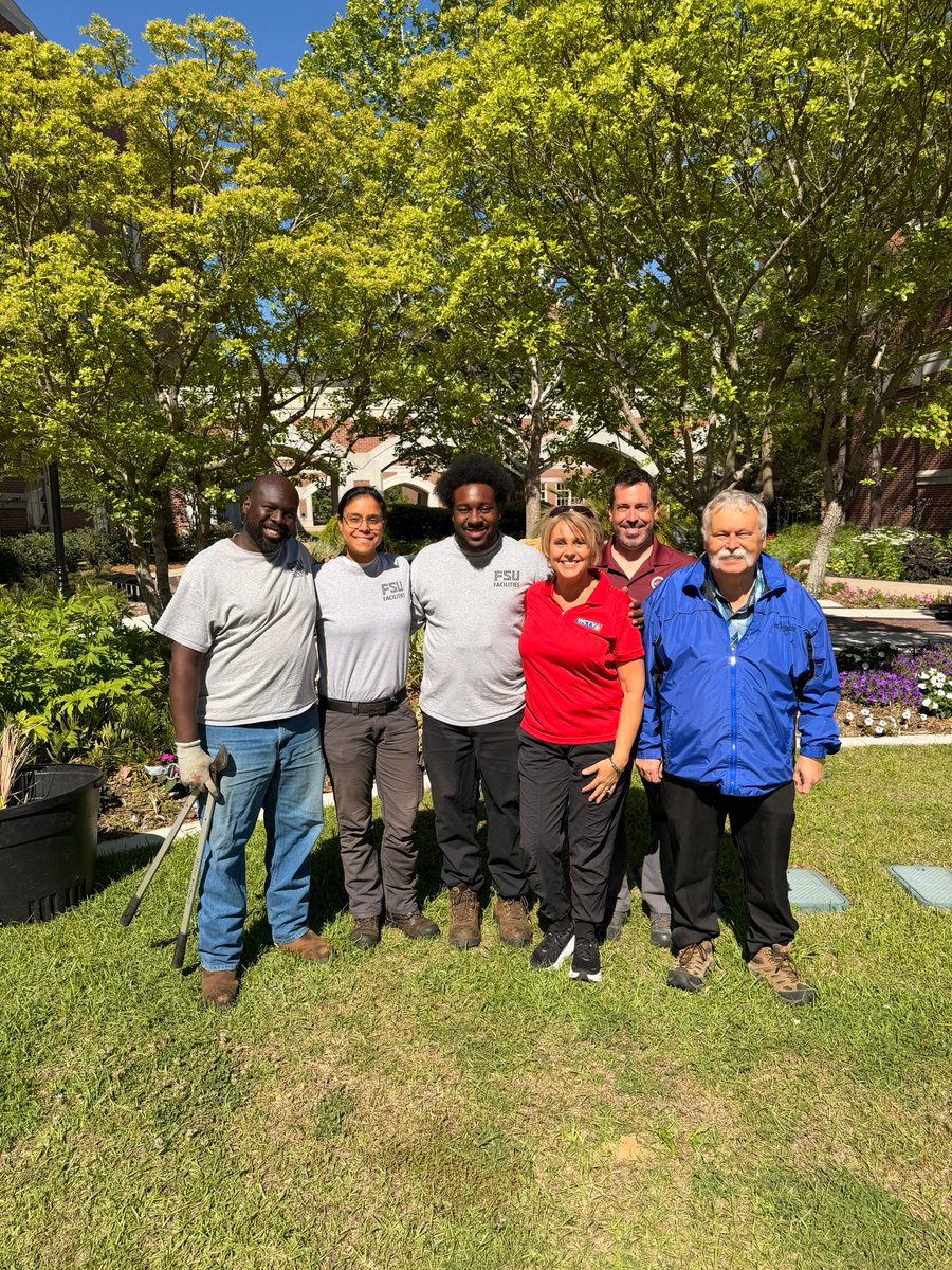 FSUFacilities's tweet image. Have you heard? FSU Facilities Grounds &amp;amp; Landscaping was recently featured on @WCTV ! Check out some behind-the-scenes moments with the crew and journalist Julie Montanaro🌳🎬🌸

#FSU #FloridaState #Landscaping #FSUOnCampus #FSU26 #FSU175