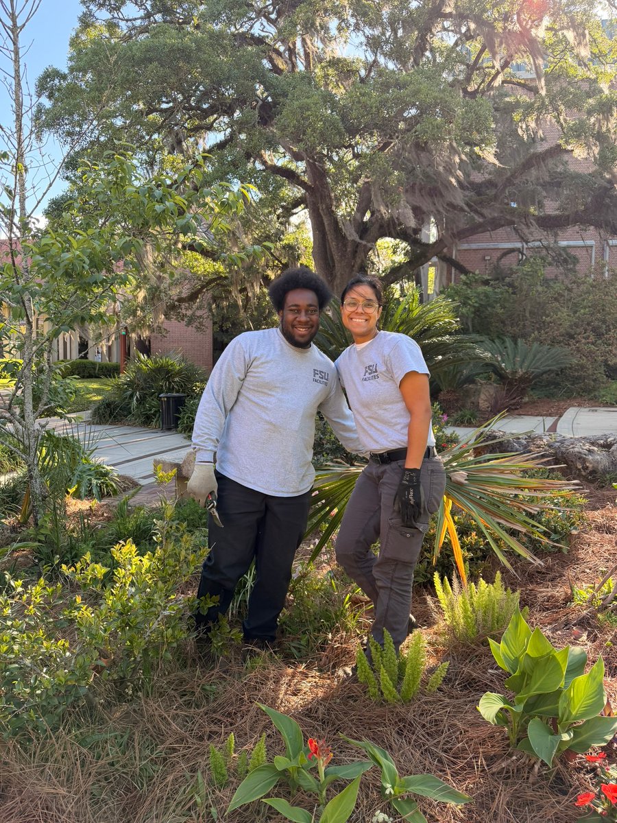 FSUFacilities's tweet image. Have you heard? FSU Facilities Grounds &amp;amp; Landscaping was recently featured on @WCTV ! Check out some behind-the-scenes moments with the crew and journalist Julie Montanaro🌳🎬🌸

#FSU #FloridaState #Landscaping #FSUOnCampus #FSU26 #FSU175