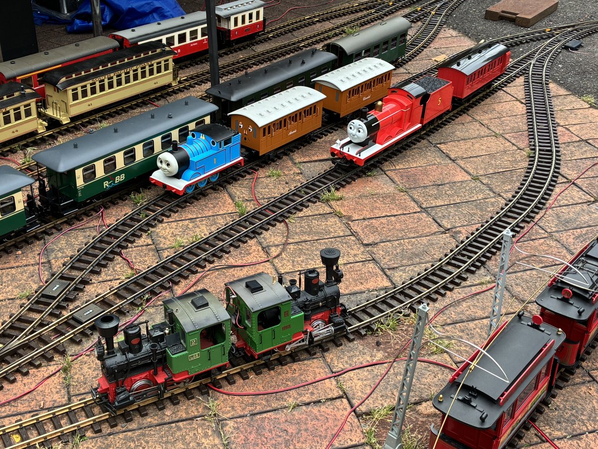 碓氷峠鉄道文化むら GW限定イベント、Gゲージ鉄道模型体験運転 今日が