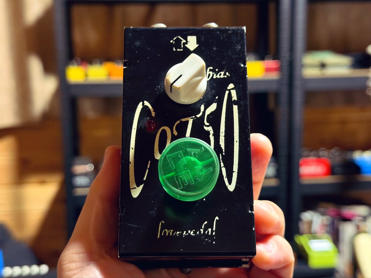 贈り物① Lovepedal COT50 これ、発売された時、胸踊ったわ。 正に