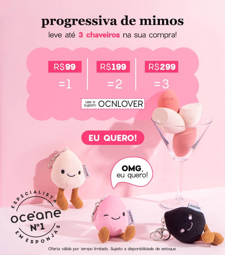 Cupom Oceane 

É HOJE! 05/05 com mimos acumulativos ✨

🏷️Cupom: ELAINEFERREIRA
Ou AMOMAKE, MAKE99, 6FAVORITOS 

AQUI🔗 oceane.com.br/?utmi_pc=elain…