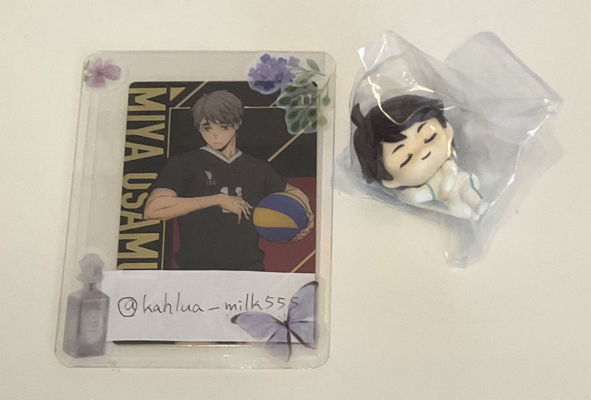 kahlua_milk555's tweet photo. 【交換/譲渡】 ハイキュー!! ねむらせ隊2 ガチャガチャ

【譲】及川

【求】定価＋送料＞宮治

郵送＞都内手渡し

検索からでもお気軽にお声掛けください。 https://t.co/lWIhcbrI2U
