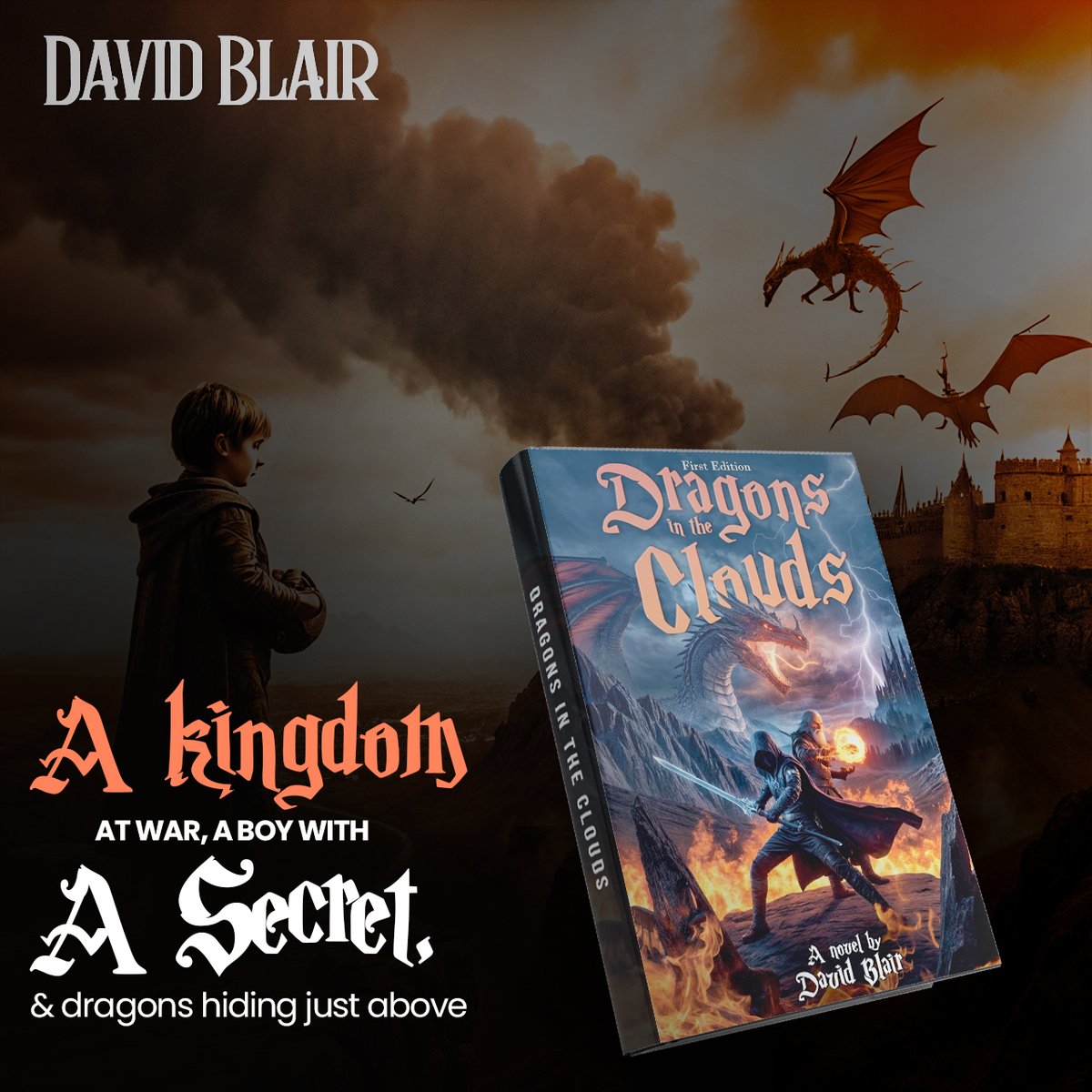 Davidblr777's tweet image. #fantasy #booklovers #WritingCommunity #adventure  Verified Review; Dragons in the Clouds by David Blair is a superbly written and richly descriptive novella with brilliantly drawn characters and settings. The threads of storytelling are expertly woven amazon.com/Dragons-Clouds…